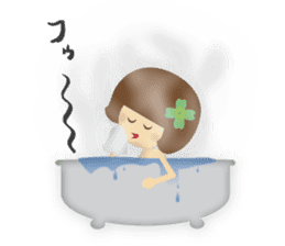 YOTSUBANO MIDORI-chan sticker #9175825