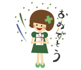 YOTSUBANO MIDORI-chan sticker #9175835