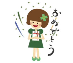 YOTSUBANO MIDORI-chan sticker #9175835