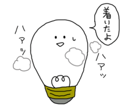 light bulb-chan sticker #9176616
