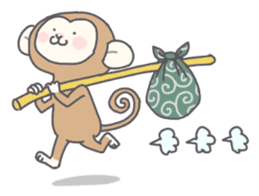 Daily life of KOSARU @(o'v'o)@ sticker #9176640