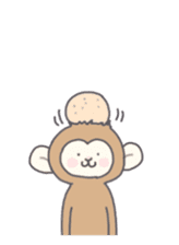 Daily life of KOSARU @(o'v'o)@ sticker #9176675