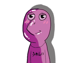 Color color Alien sticker #9176720