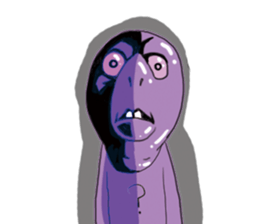 Color color Alien sticker #9176721