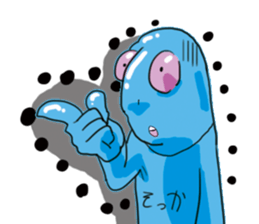 Color color Alien sticker #9176724