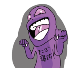 Color color Alien sticker #9176734