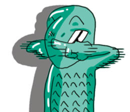 Color color Alien sticker #9176736