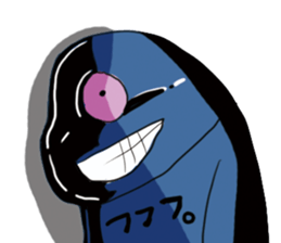 Color color Alien sticker #9176740