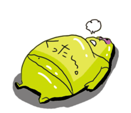 Color color Alien sticker #9176748