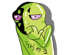 Color color Alien sticker #9176752