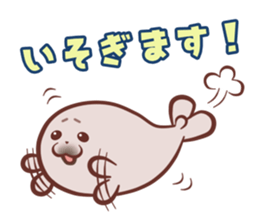 Polar bear & Seal sticker #9177251