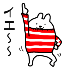 Rabbit or dog sticker #9177377