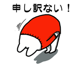 Rabbit or dog sticker #9177397