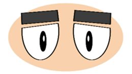 Only eyes sticker #9177441