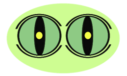 Only eyes sticker #9177443