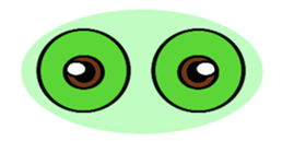 Only eyes sticker #9177451