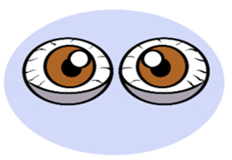 Only eyes sticker #9177457