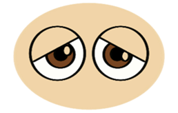 Only eyes sticker #9177458