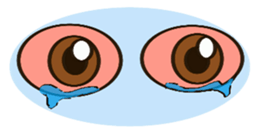 Only eyes sticker #9177465