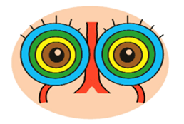 Only eyes sticker #9177471