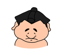 Sumo wrestler,chubby-san sticker #9177729