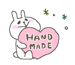 Favorite rabbit be a handmade sticker #9177864