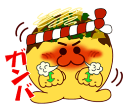 Sign language of an octopus pancake sticker #9178016