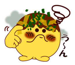 Sign language of an octopus pancake sticker #9178020