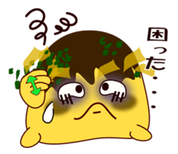 Sign language of an octopus pancake sticker #9178021