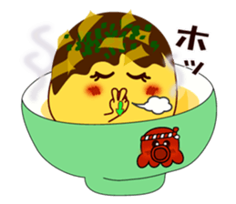 Sign language of an octopus pancake sticker #9178026