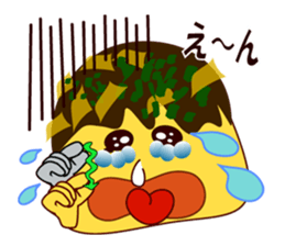 Sign language of an octopus pancake sticker #9178029