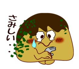 Sign language of an octopus pancake sticker #9178030