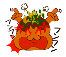 Sign language of an octopus pancake sticker #9178031