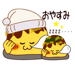 Sign language of an octopus pancake sticker #9178039