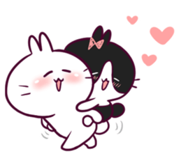 Bosstwo Rabbit lovers sticker #9178443