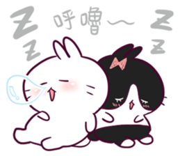 Bosstwo Rabbit lovers sticker #9178444