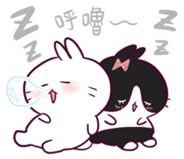 Bosstwo Rabbit lovers sticker #9178444