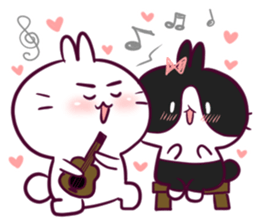 Bosstwo Rabbit lovers sticker #9178445