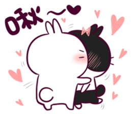 Bosstwo Rabbit lovers sticker #9178446