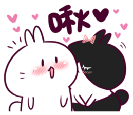 Bosstwo Rabbit lovers sticker #9178447