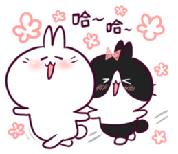 Bosstwo Rabbit lovers sticker #9178448