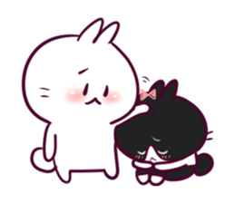 Bosstwo Rabbit lovers sticker #9178449