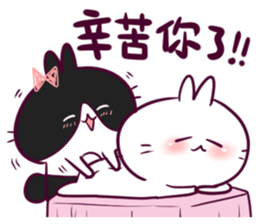 Bosstwo Rabbit lovers sticker #9178451