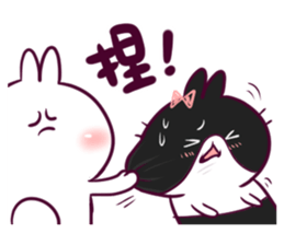 Bosstwo Rabbit lovers sticker #9178452