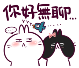 Bosstwo Rabbit lovers sticker #9178456