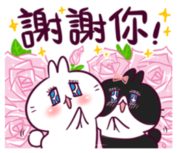 Bosstwo Rabbit lovers sticker #9178468