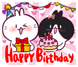 Bosstwo Rabbit lovers sticker #9178469