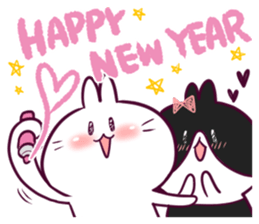 Bosstwo Rabbit lovers sticker #9178475