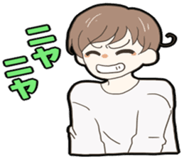 Mr.Yamada who would like to run away. sticker #9178585