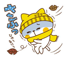 Nyanko sticker[Winter] sticker #9178603